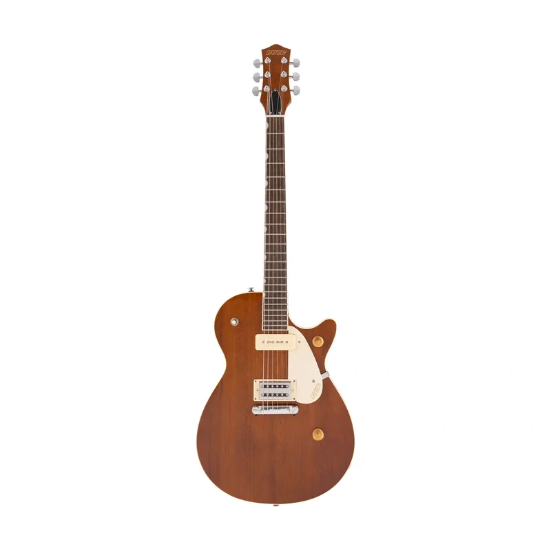 Gretsch G2215-P90 Streamliner Junior Jet Club Electric Guitar, Laurel FB, Single Barrel Stain