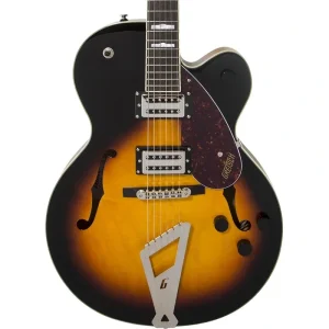 Gretsch G2420 Streamliner Hollow Body Chromatic II, Aged Brooklyn Burst