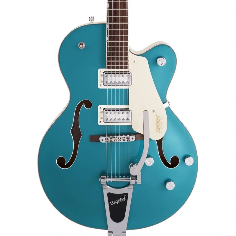 Gretsch G5410T Limited Electromatic Tri Five Rosewood, Two Tone Ocean Turquoise/Vintage White