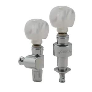 Grover GR124C5 Geared Banjo Pegs – Chrome