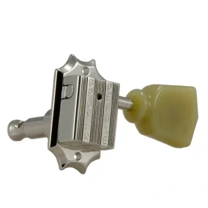 Grover GR135N Vintage Tulip Button Machine Head – 3+3 Nickel