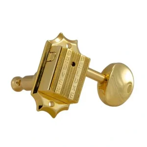 Grover GR136G Vintage Deluxe Machine Heads – 3+3 Gold