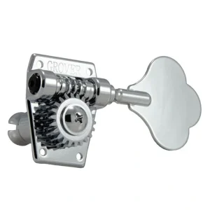 Grover GR142C Vintage Bass Machine Heads – 2+2 Chrome