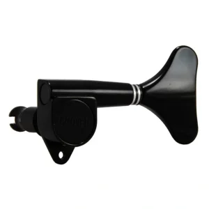 Grover GR144BC Mini Electric Bass Machine Heads – 2+2 Black Chrome