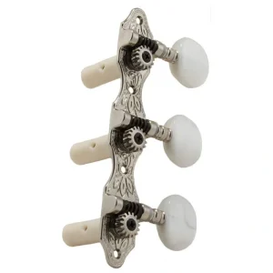 Grover GR306N Deluxe Classic Guitar Machine Heads – Nickel