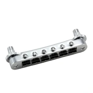 Grover GR520C Tune-O-Matic Style Guitar Bridge – Chrome
