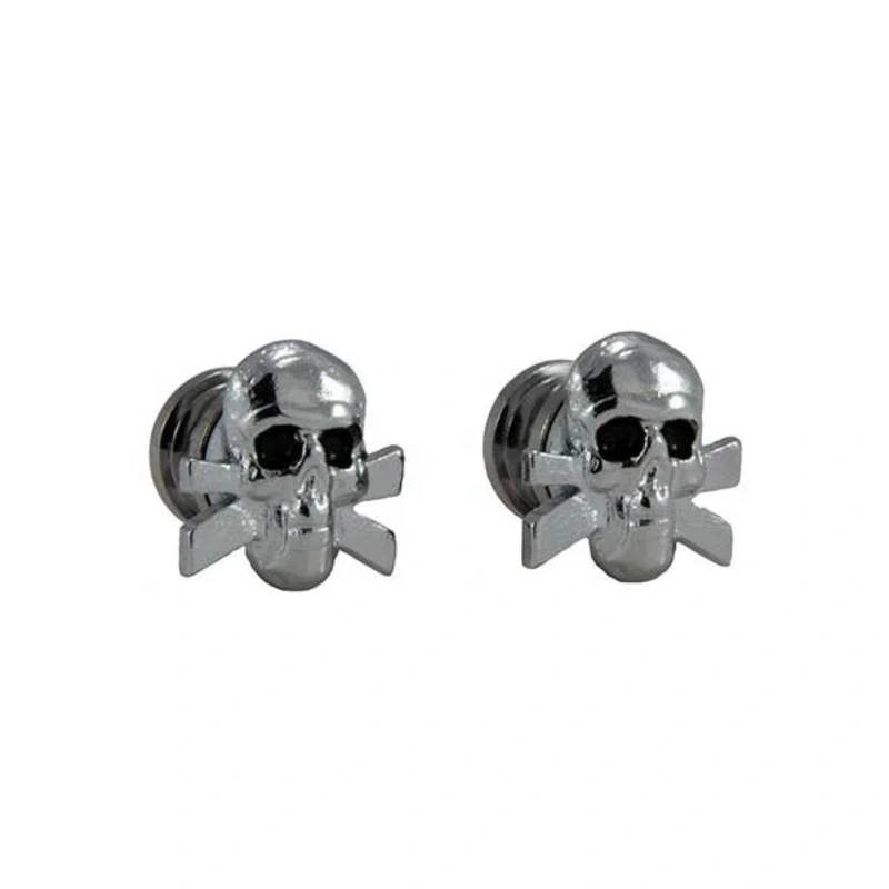 Grover GR610C Skull Artist Strap Buttons – Chrome