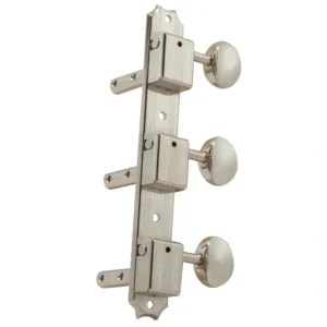 Grover GRH138N Strip 3+3 Vintage Style Nickel Machine Heads – Slotted