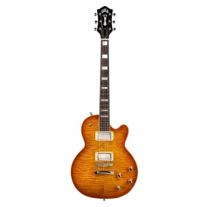 Guild NEWARK BLUESBIRD Electric Guitar (Flame Maple Iced Tea Burst)