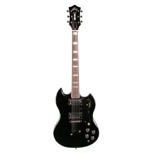 Guild NEWARK S-100 POLARA Electric Guitar (Black)