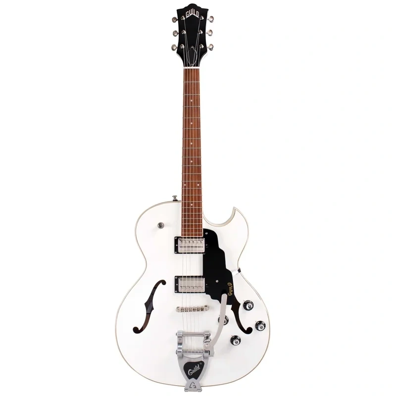 Guild STARFIRE I SC Semi Hollow-Body Electric Guitar (Snowcrest White)