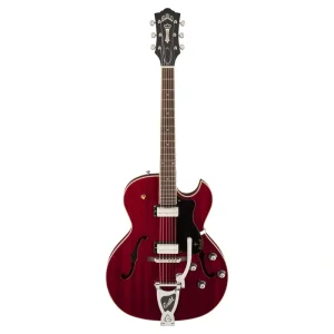 Guild STARFIRE III Hollow-Body Electric Guitar (Cherry Red)