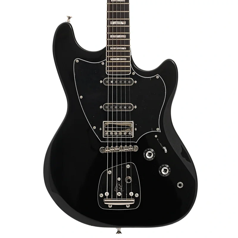 Guild Surfliner Deluxe Electric Guitar, Black Metallic