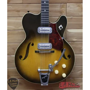 Harmony Hollow Body Electric Guitar with Case – Used