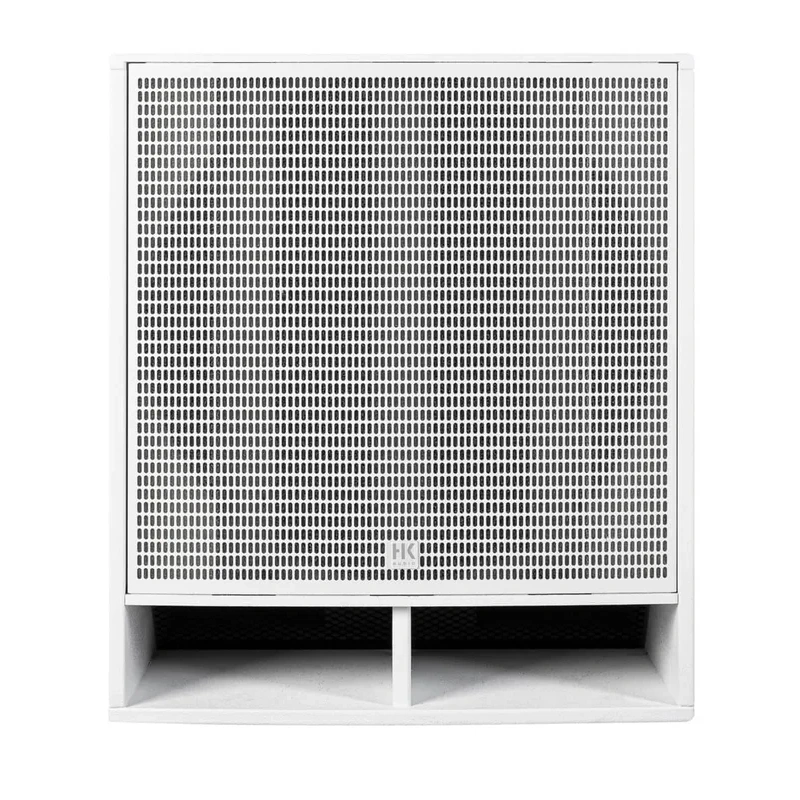 HK Audio FINEO FO S118 2000 Watt Install Sub Reflex 8 ohm (White) – 18″