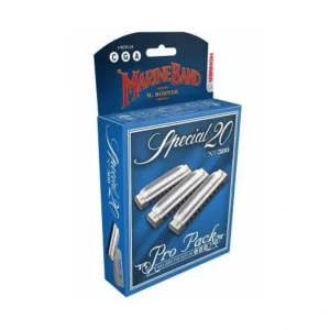 Hohner 3P560PBX Special 20 Harmonica – 3 Pack