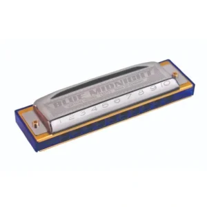 Hohner 595BX-A Blue Midnight Harmonica – Key of A