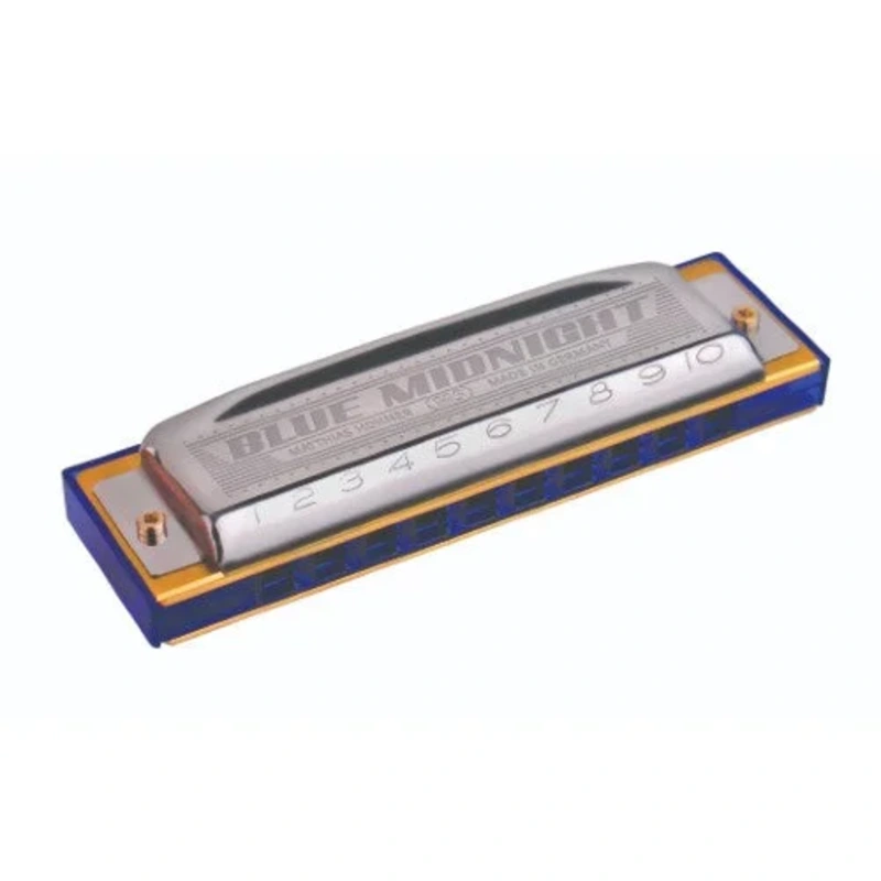 Hohner 595BX-A Blue Midnight Harmonica – Key of A