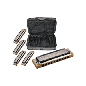 Hohner COB Blues Harp Diatonic Harmonica – 5 Pack
