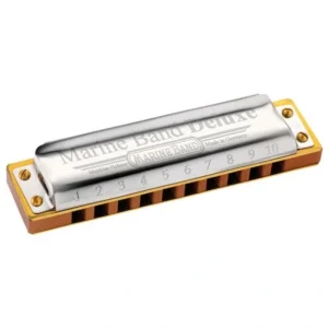 Hohner M2005BX-A Marine Band Deluxe Harmonica – Key of A