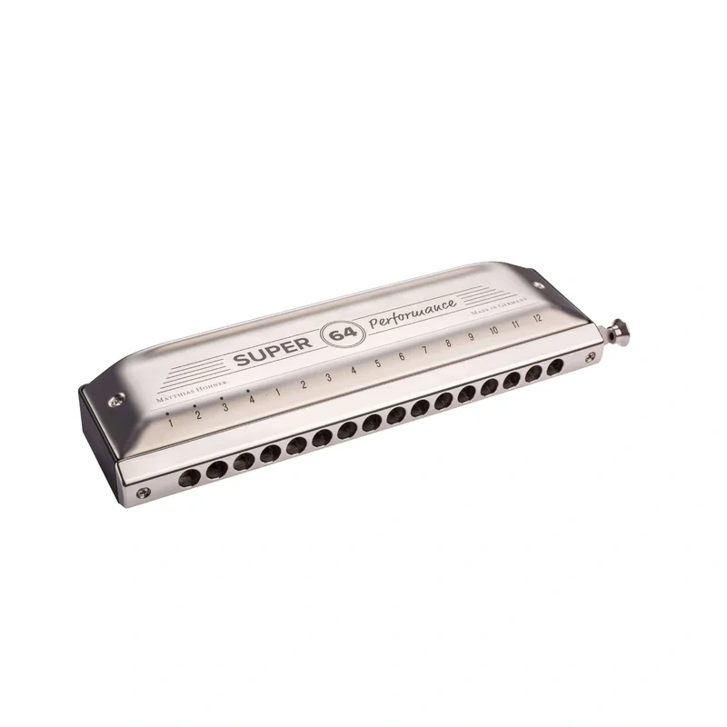 Hohner M758501 Super 64 Performance Chromatic Harmonica