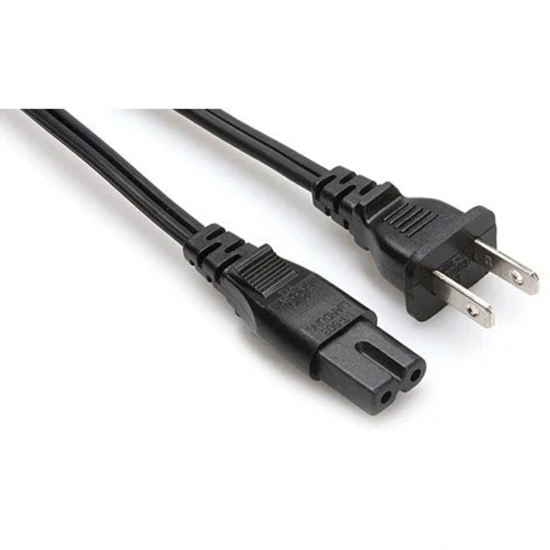 Hosa PWP-461 Power Cord IEC C7 NEMA 1-15P – 8′