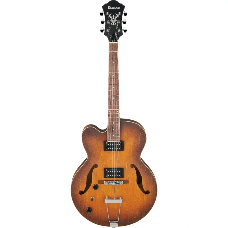 Ibanez AF55LTF Artcore Series Left-Handed Hollow Body Electric Guitar (Tobacco Flat)