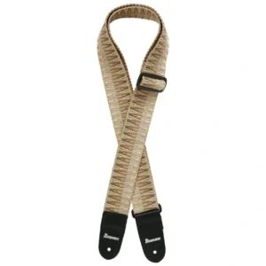 Ibanez GSB50C4 Braided Guitar Strap – Camel