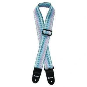 Ibanez GSB50C5 Braided Guitar Strap – Light Blue
