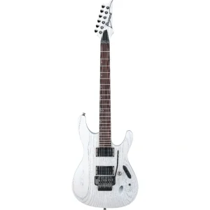 Ibanez PWM20 Paul Waggoner Signature Electric Guitar (White Grain)