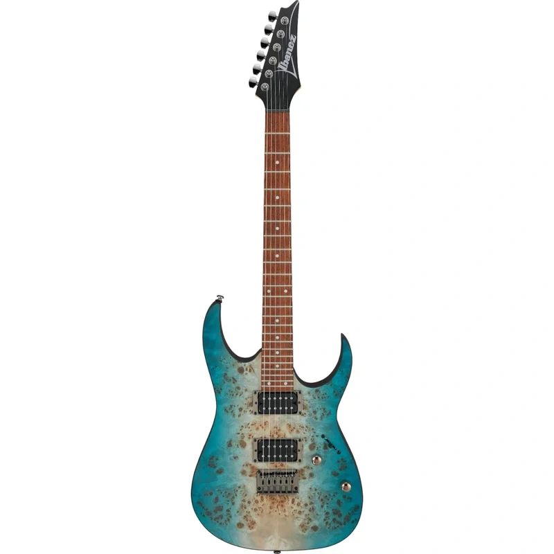 Ibanez RG421PBCHF RG Standard Electric Guitar (Caribbean Shoreline Flat)