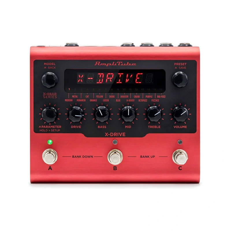 IK Multimedia AmpliTube X-DRIVE Distortion Pedal (B-Stock)