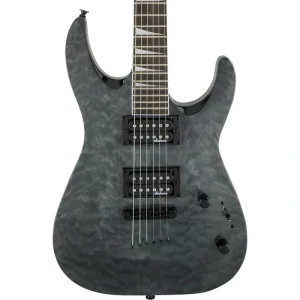 Jackson JS Series Dinky Arch Top JS32TQ DKA Amaranth Fingerboard Transparent Black