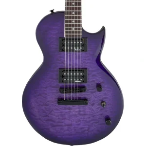 Jackson JS Series Monarkh SC JS22Q Amaranth Fingerboard Transparent Purple Burst