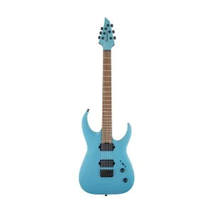 Jackson Pro Series Signature Misha Mansoor Juggernaut HT6 Electric Guitar, Matte Blue Frost