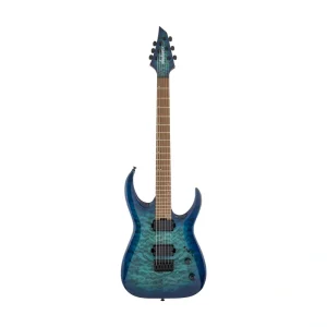 Jackson Pro Series Signature Misha Mansoor Juggernaut HT6QM Electric Guitar, Chlorine Burst