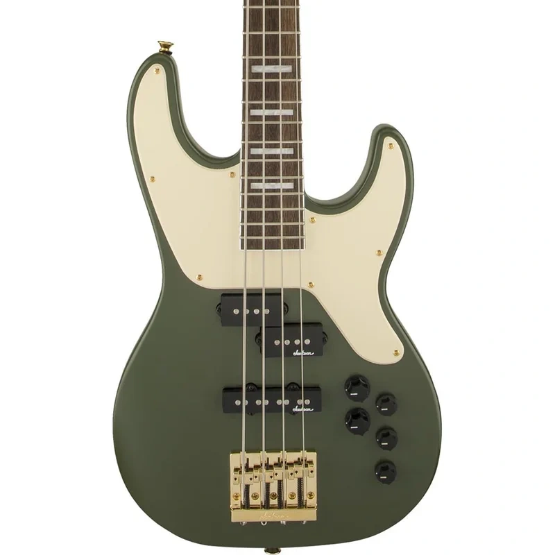 Jackson X Series Concert Bass CBXNT IV, Matte Army Drab
