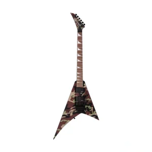 Jackson X Series Rhoads RRX24 Electric Guitar, Laurel FB, Woodland Camo (B-Stock)