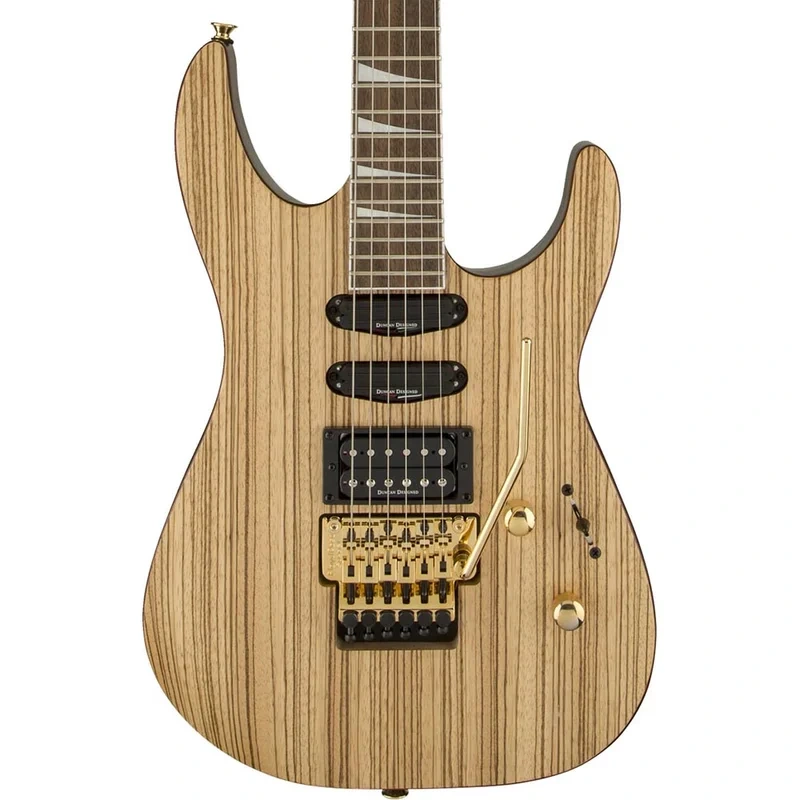 Jackson X Series Soloist SL3X Zebrawood Laurel Fingerboard Natural