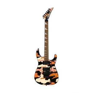 Jackson X Series Soloist SLX DX Electric Guitar, Laurel FB, Butterscotch Camo