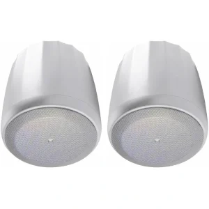 JBL C60PS/T-WH Passive Pendant Subwoofer (Pair, White) – 8″