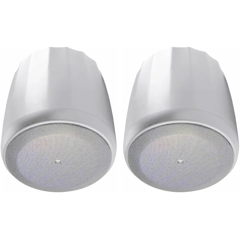 JBL C60PS/T-WH Passive Pendant Subwoofer (Pair, White) – 8″