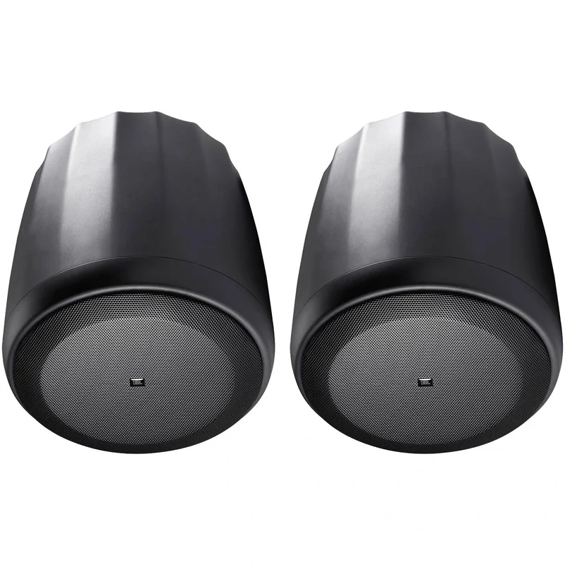 JBL C67HC/T Satellite Pendant Speaker (Black, Pair) – 6.5″