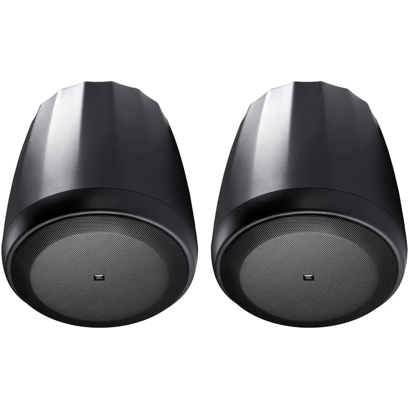 JBL C67P/T Satellite Pendant Speaker (Pair, Black) – 6.5″