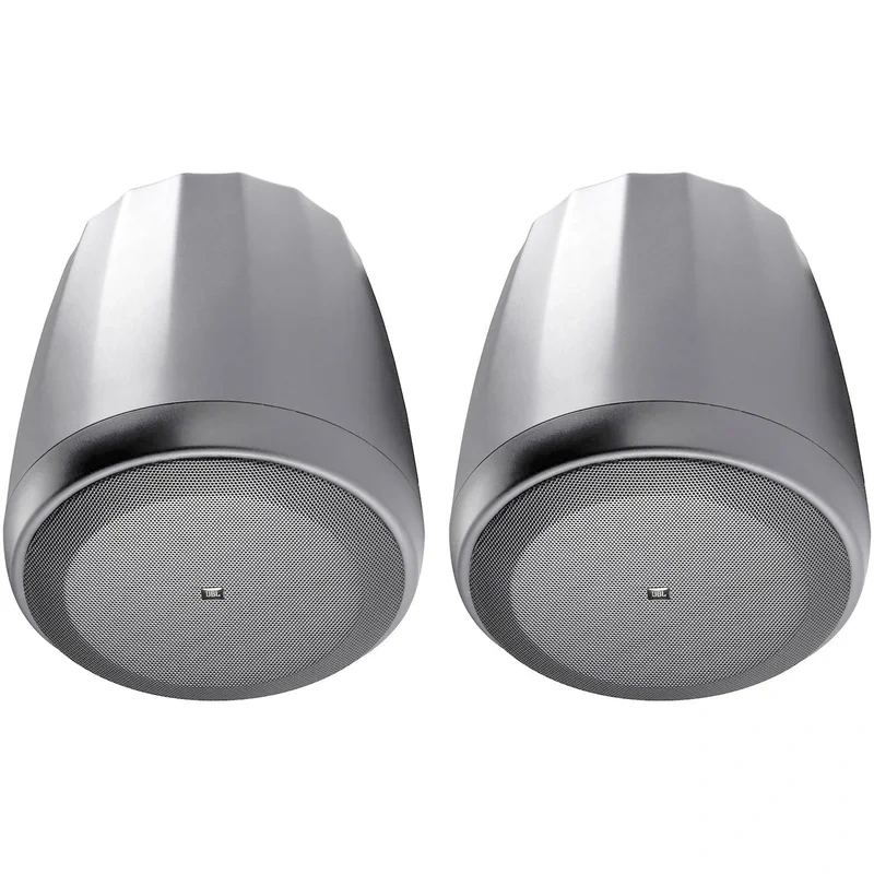 JBL C67P/T-WH Satellite Pendant Speaker (Pair, White) – 6.5″