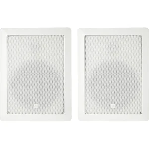 JBL CONTROL-126WT n-Wall 70V/100V Installation Speakers (Pair, White) – 6.5″