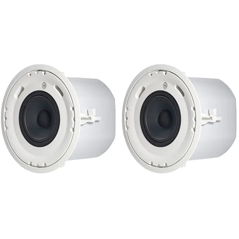 JBL CONTROL-226C/T Coaxial Ceiling Loudspeakers (Pair, White) – 6.5″