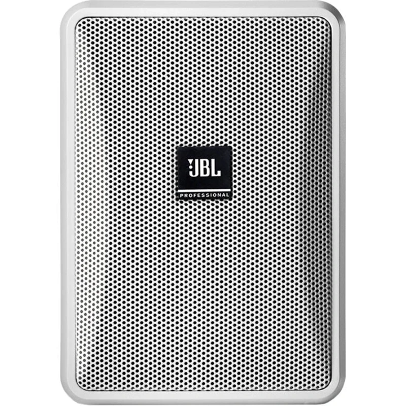 JBL CONTROL-23-1L-WH 2-Way Surface Mount Speaker (White) – 3″