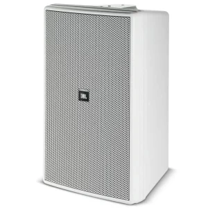 JBL CONTROL-30-WH Three Way Coaxial Surface Speaker (White) – 10″