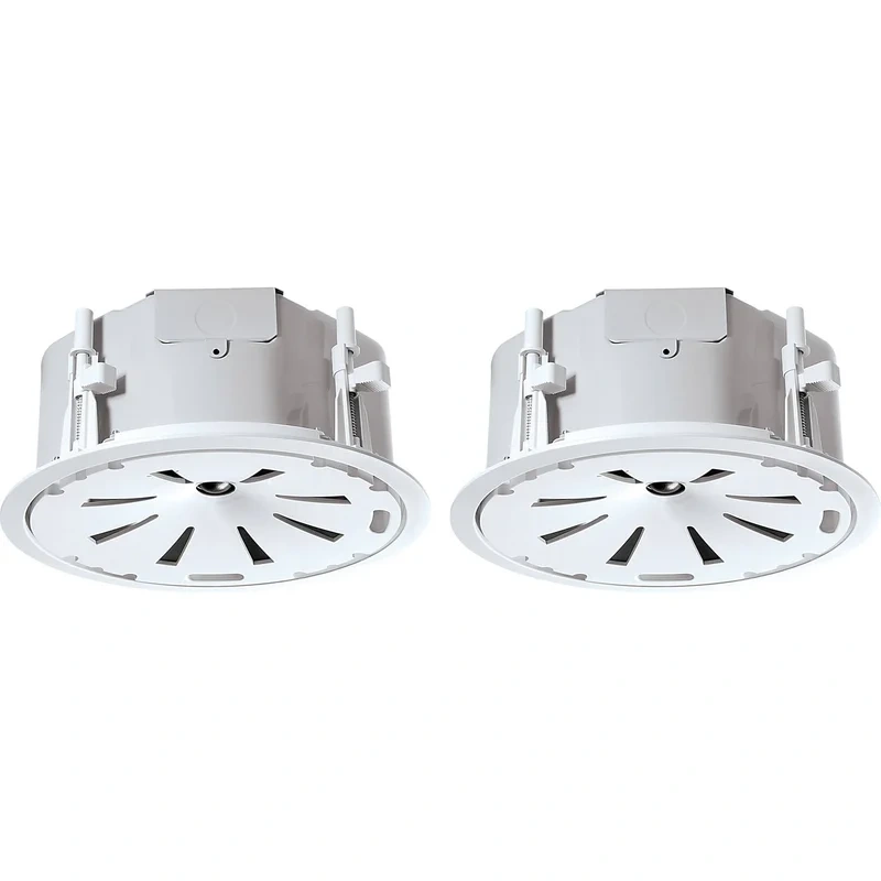 JBL CONTROL-47LP Coaxial Low-Profile Ceiling Speakers (Pair, White) – 6.5″